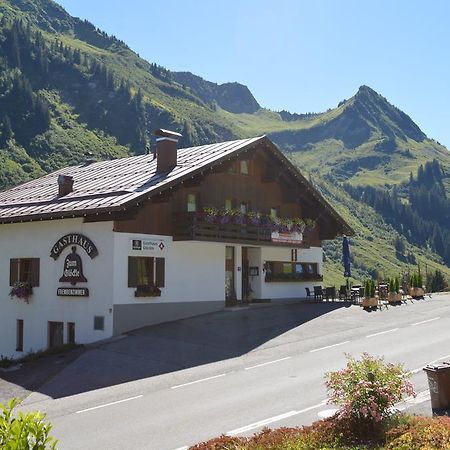 Ferienwohnung Gasthaus Glöckle Damüls Exterior foto
