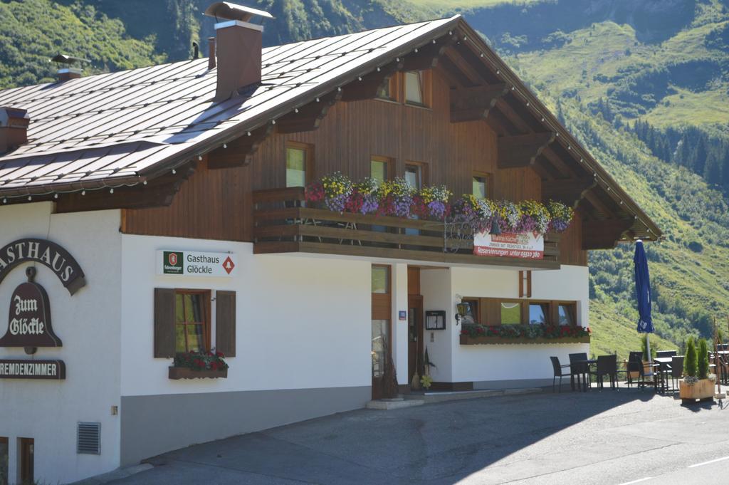 Ferienwohnung Gasthaus Glöckle Damüls Exterior foto
