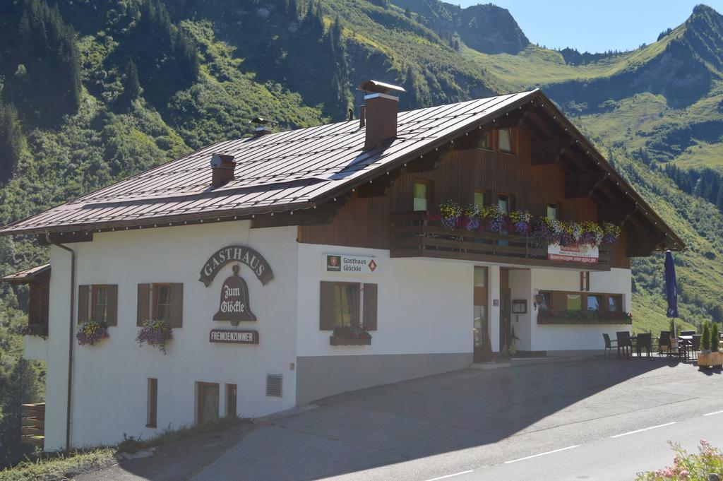 Ferienwohnung Gasthaus Glöckle Damüls Exterior foto