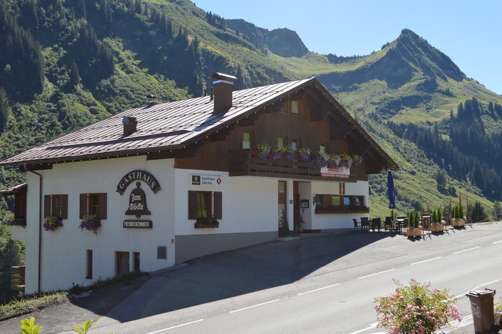 Ferienwohnung Gasthaus Glöckle Damüls Exterior foto